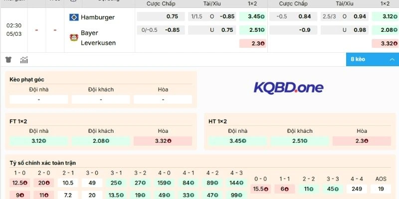 Soi cửa sáng trận so tài giữa Hamburger SV vs Bayer Leverkusen